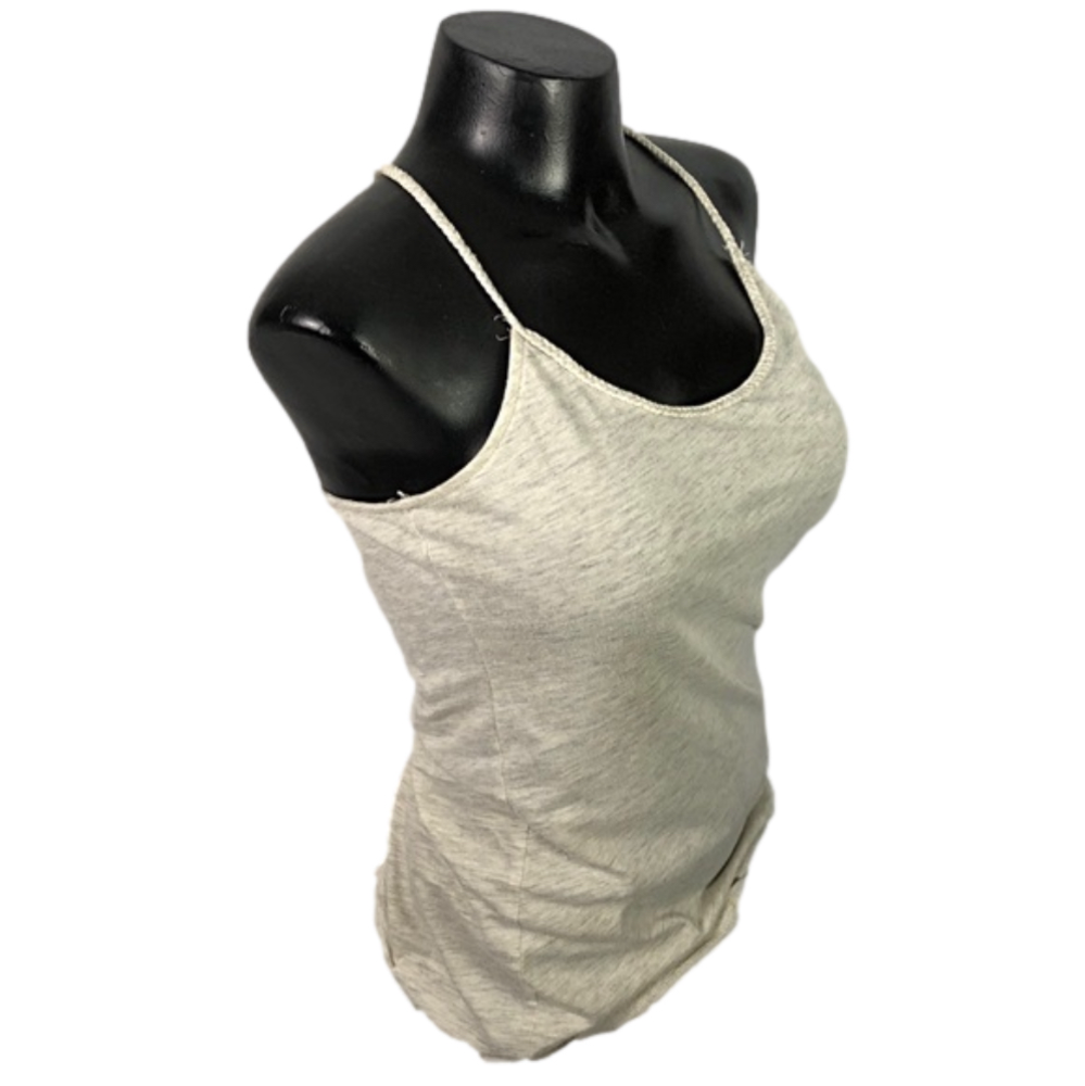 GARAGE- Racerback Light Grey Tank Top